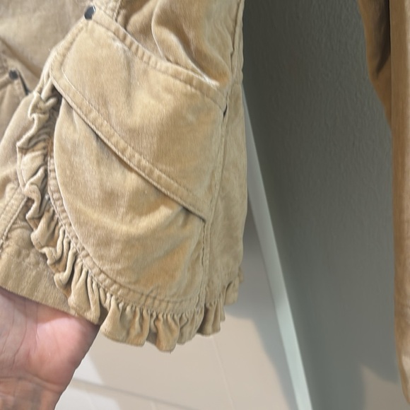 Eivissa Button Up Lace Ruffled Cropped Jacket - Picture 7 of 9